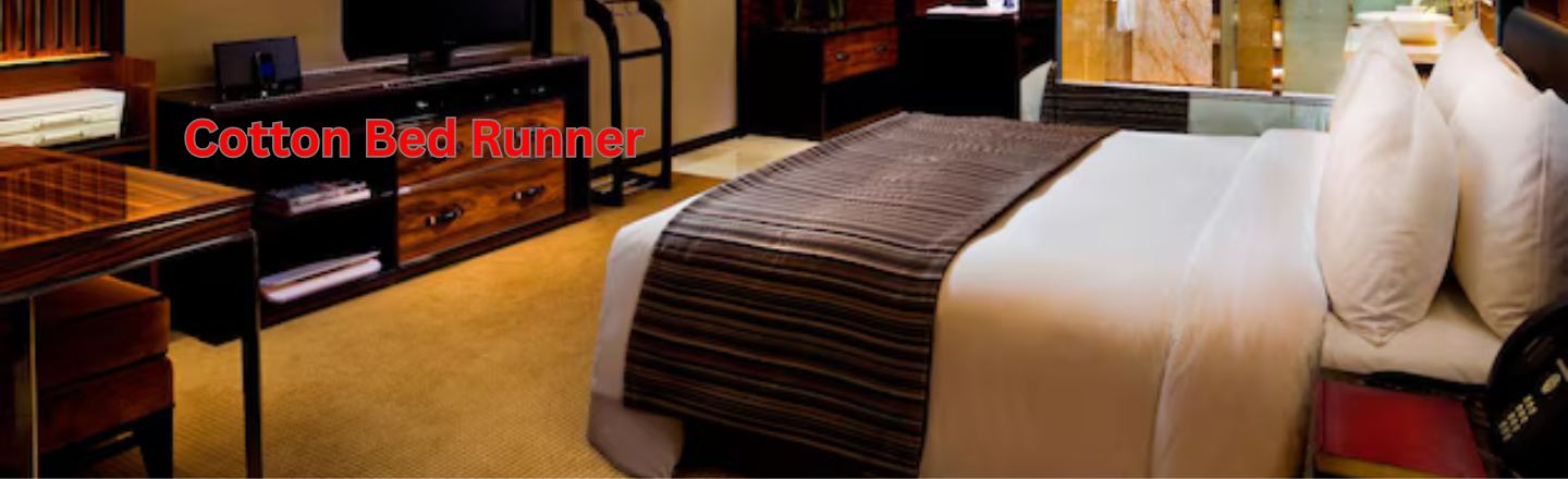 Cotton Bed Runner