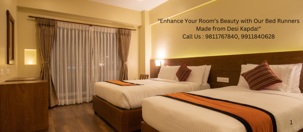 Hotel Bed Runner