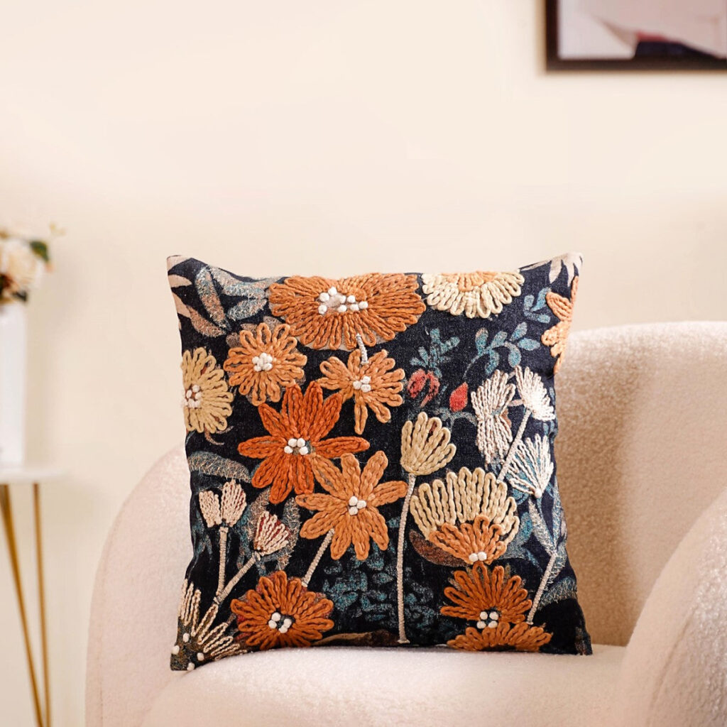 Embroidered Cushion Covers