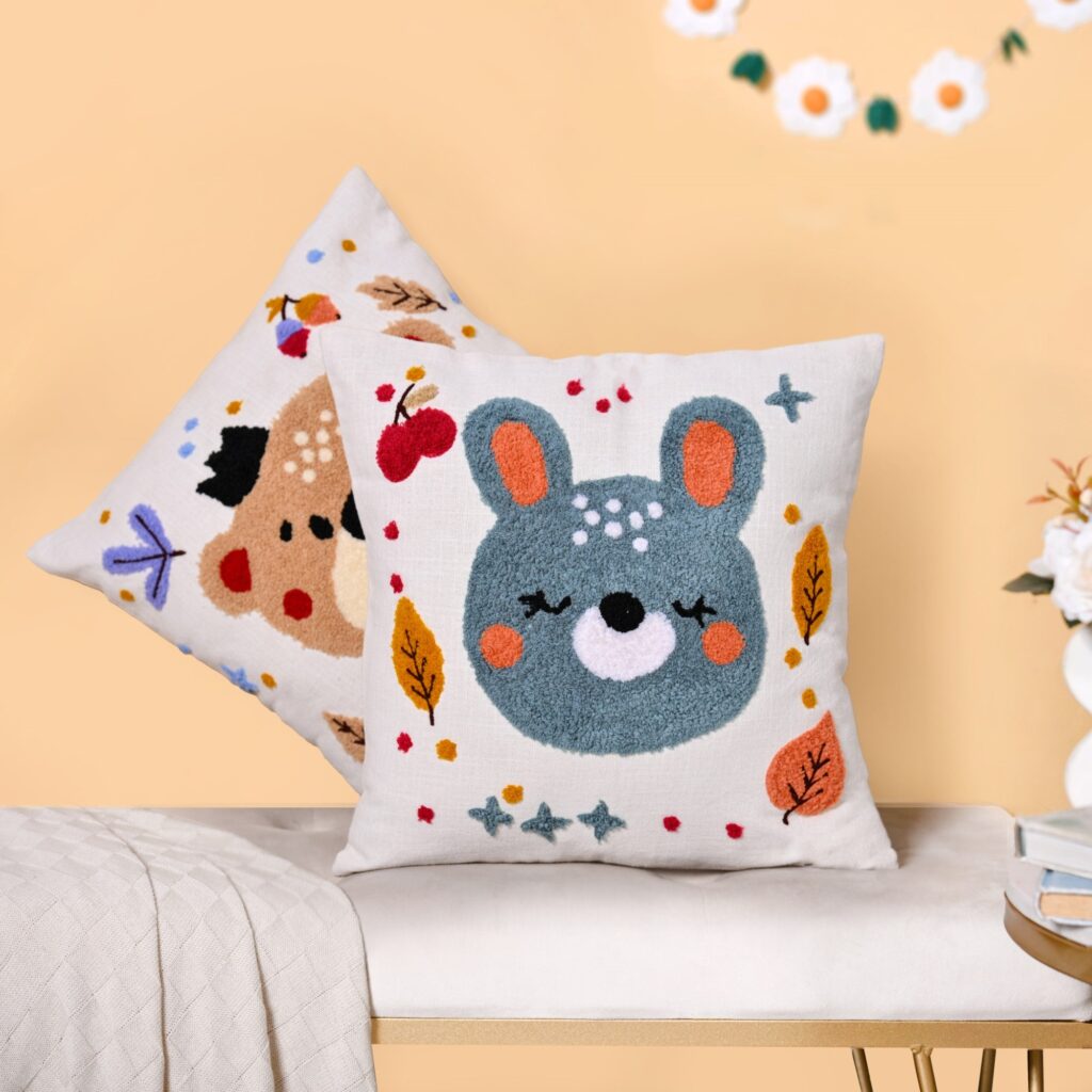printed cushion cover