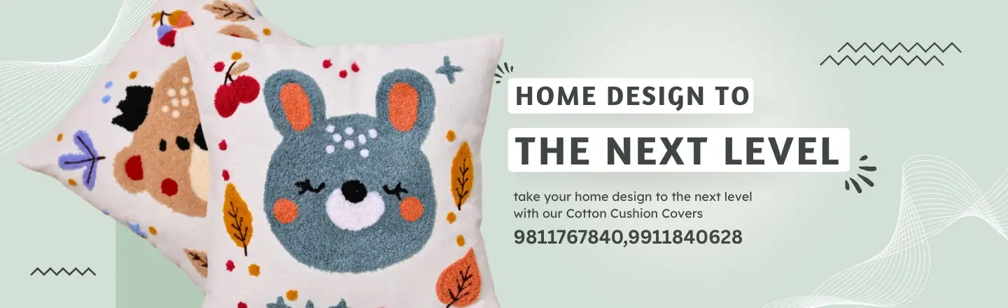 cotton cushion cover