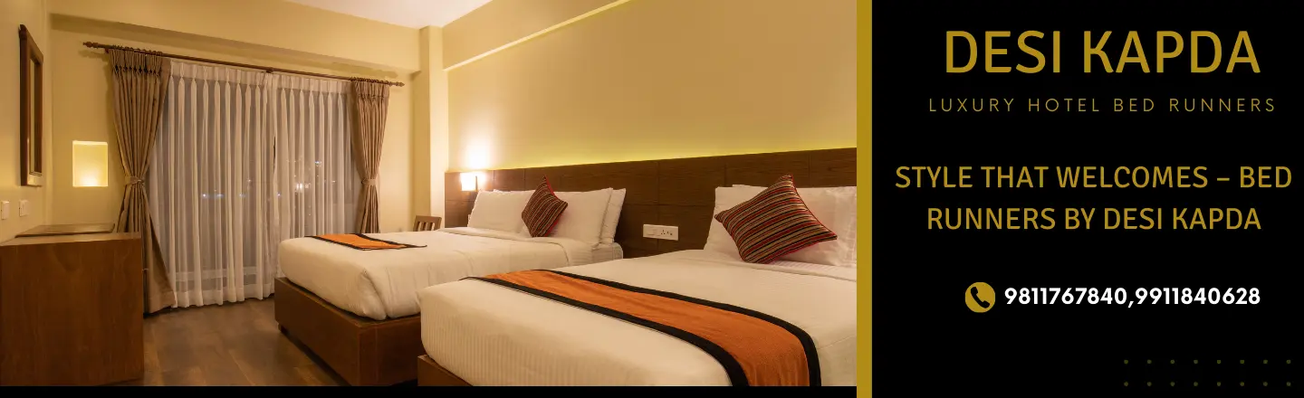 Hotel Bed Runner Manufacturer in Sikkim