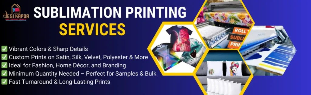Sublimation Printing Services
