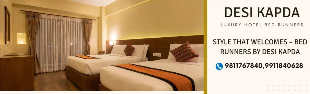 hotel bed runner manufacturer