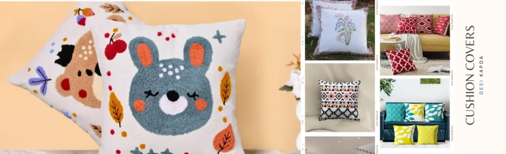 cushion cover manufacturers in india