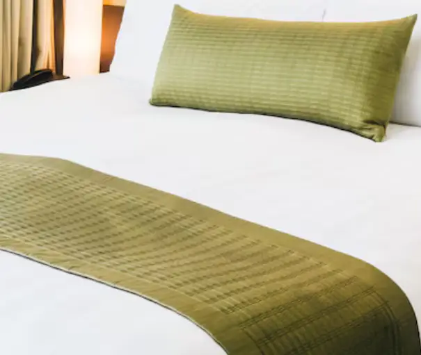 Embroidered Bed Runner