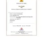 desi kapda Trust Seal certificate